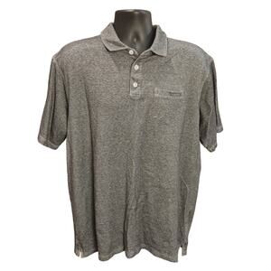 Cyprus Club Men's XXL Gray Short Sleeve Polo T-Shirt